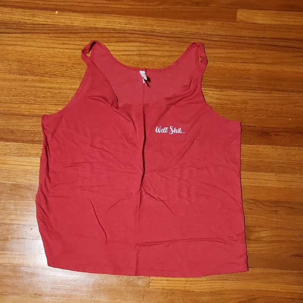 Women's Red Tank Top